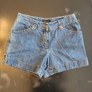 NY & CO. Women's‎ Blue Denim Shorts 6